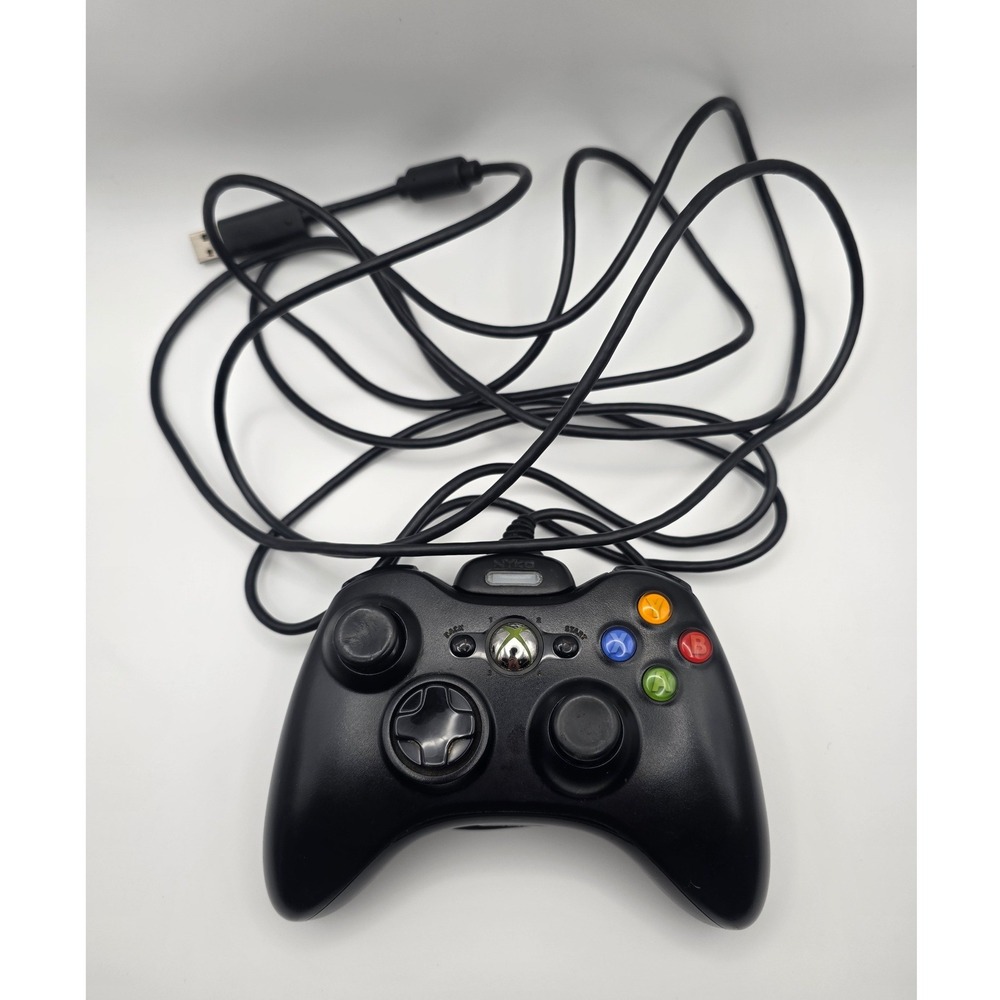 Wired Controller for Xbox 360 Black USB Gamepad with Energizer Pack - Picture 2 of 5